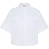 Fransa Chemisier 'FRBlair' blanc
