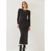 Bianco Lucci Robe noir