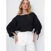 Trend Alaçatı Stili Chemisier noir