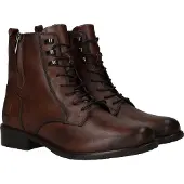 Remonte Bottines à lacets brun foncé