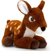 Keel Toys Peluche Biche Éco-responsable ¿ Keel Toys Keel ECO ¿ 20 cm