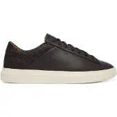 BOSS pour homme. 50563591 Baskets en cuir Kieran Tenn marron foncé (44), Plat, Lacets, Casuel