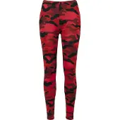 Urban Classics Leggings rouge / rouge carmin / melon / noir