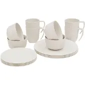 Outwell Delish 4 Pax Tableware Set Beige