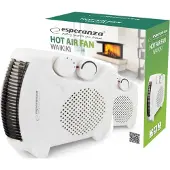 Esperanza EHH004 Chauffage électrique d'intérieur Noir, blanc 2000 W