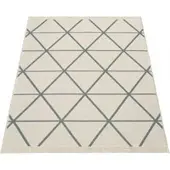 Tapis.fr Tapis réversible Skyla gris 140x200 cm