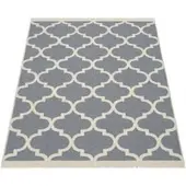 Tapis.fr Tapis réversible Skyla gris 60x180 cm
