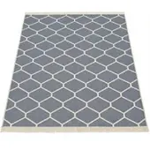 Tapis.fr Tapis réversible Skyla gris 80x250 cm