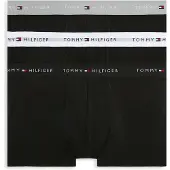 Tommy Hilfiger Underwear Boxers 'Essential' gris / rouge / noir / blanc
