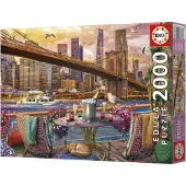 Educa Puzzle Romance à New York, 2000 pièces, multicolore, pour enfants, multicolore, taille unique