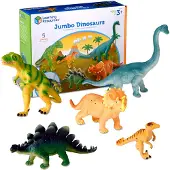 Learning Resources Jouets Dinosaures - Jumbo Dinosaurs Set - Jouets éducatifs