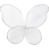 Creativ Company Ailes d'anges et de papillons, 5,5 x 4,5 cm - 30 pièces.