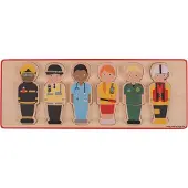 Bigjigs Personnes qui nous aident Puzzle