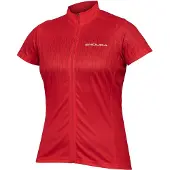 Endura Hummvee Ray Short Sleeve Jersey Rouge M Femme