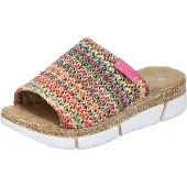 Rieker Pantoufles pour femmes V2369-90 multi 40