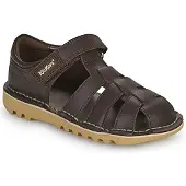 Kickers Sandales plates KICK SANDAL garcons - Marron - 24
