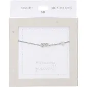Depesche Bracelet argenté « Heart of Gold » – Bijoux d'amitié BFF