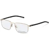 Porsche Design Lunettes de vue - - P8784 - Light gold/black - Métal - 55/17/140