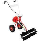 OEM Fraise à neige, moteur à essence, déneigement efficace, métal, rouge