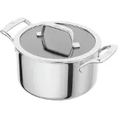 Zwilling Peak Kochtopf 24 cm 18/10 Edelstahl, silber