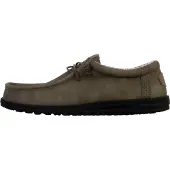 HEY DUDE Mocassin à Lacets Wally Classic - Gris