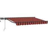 Syfax Cadre de store manuel avec LED, 2,5 x 2 m