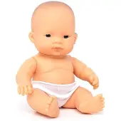 Miniland Poupée bébé asiatique 21 cm rose Enfants rose taille unique