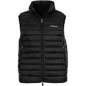 Armani Exchange pour homme. XM001576AF16927UC001 Gilet en duvet noir (L), Casuel, Polyamide