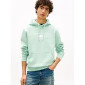 Tommy Hilfiger Sweat-shirt 'BRAND LOVE' vert clair / blanc