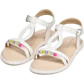 Geox Karly Youth Sandals Blanc EU 32 Fille
