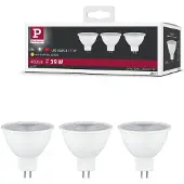 Paulmann Set de 3 réflecteurs LED GU5,3 (GU5.3, 450 lm, 3x)