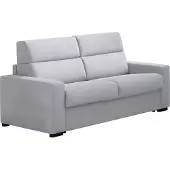 Dmora Marcon - Canapé-Lit 3 Places, 220x95 cm Gris, Déhoussable Italy