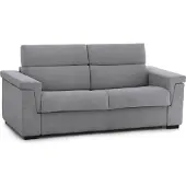 Dmora Tenna - Canapé-lit 2 Places, 185x95 cm Gris, Déhoussable Italy
