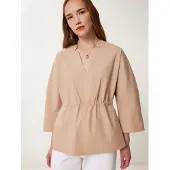 Happiness İstanbul Chemisier beige