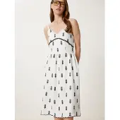 Happiness İstanbul Robe noir / blanc
