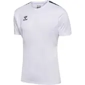Hummel T-Shirt fonctionnel 'Authentic' noir / blanc