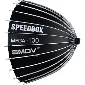 SMDV Speedbox Mega 130 Deep softbox 130cm silver bowens mount (Boîte à lumière, 130 cm)