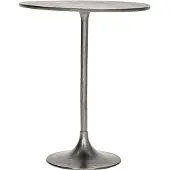 House Doctor Table de café Pan en argent brossé