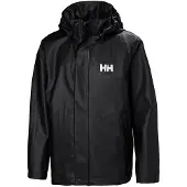 Helly Hansen Moss, veste de pluie, junior, noir