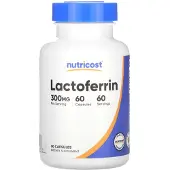 Nutricost , Lactoferrine, 300 mg, 60 Gélules