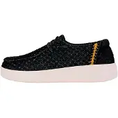 HeyDude Slip ons WENDY RISE PERF CANVAS femmes - Noir - 37