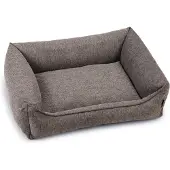Beeztees Lit pour chien en mousse à mémoire de forme Zia en gris (Chien)