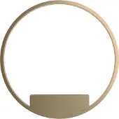 Maytoni Rim LED Applique murale, 37W Laiton 85Ra Blanc chaud (1800 lm, E14)