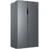 Haier SBS 90 Serie 3 HSR3918ENPG frigo américain Pose libre 528 L E Argent