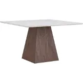 Venture Home Cael table de salle à manger 120x120 cm gris, moka.