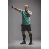 Erima Maillot d'arbitre à manches courtes vert