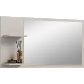Ebuy24 Station miroir 2 étagères miroir, cachemireReproduction.