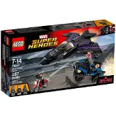 LEGO Marvel SH. À la poursuite de Black Panther (76047) Spielwaren GmbH