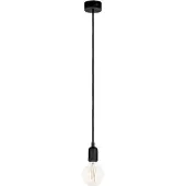 Nowodvorski Lighting Lustre sur fil 6404 SILICONE noir I pendentif