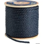 Osculati Laisse triple bleu 20 mm , 100 mètres
